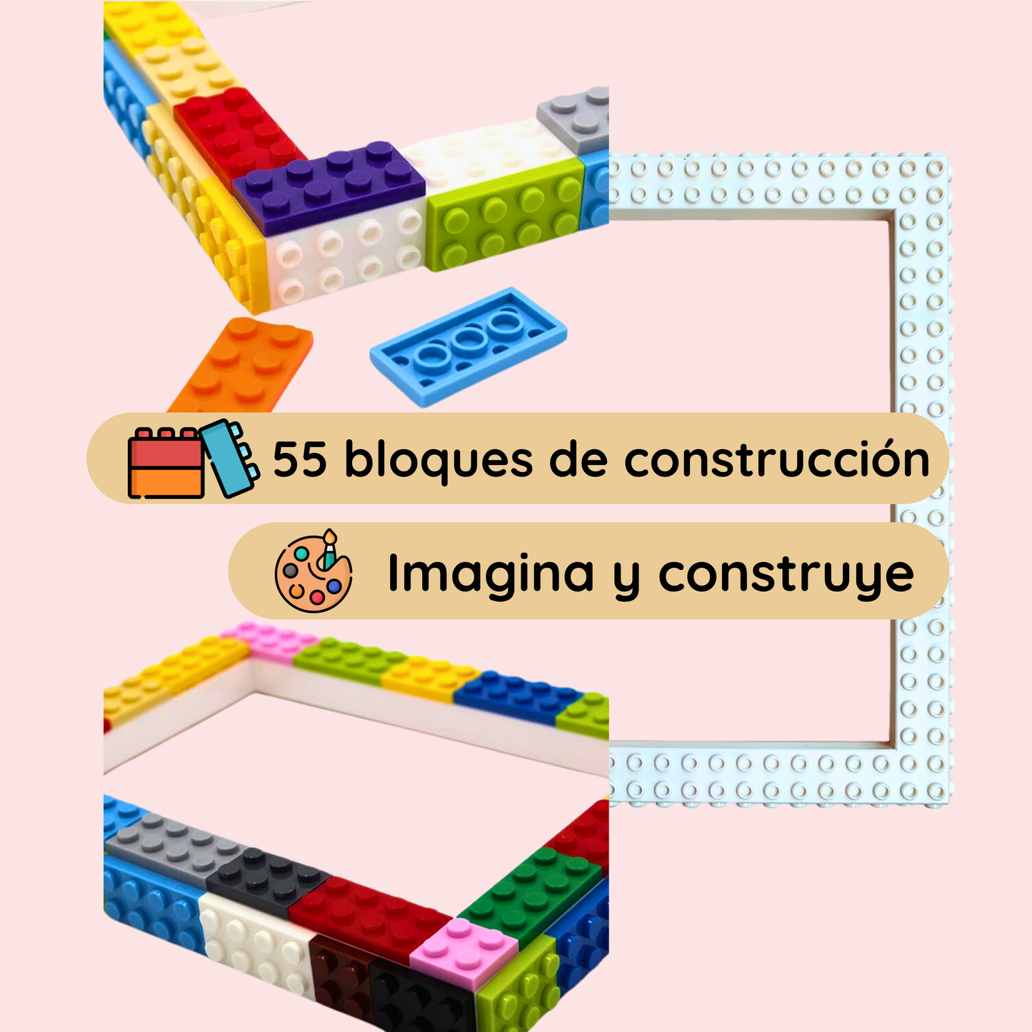 Marco de Fotos de Bloques